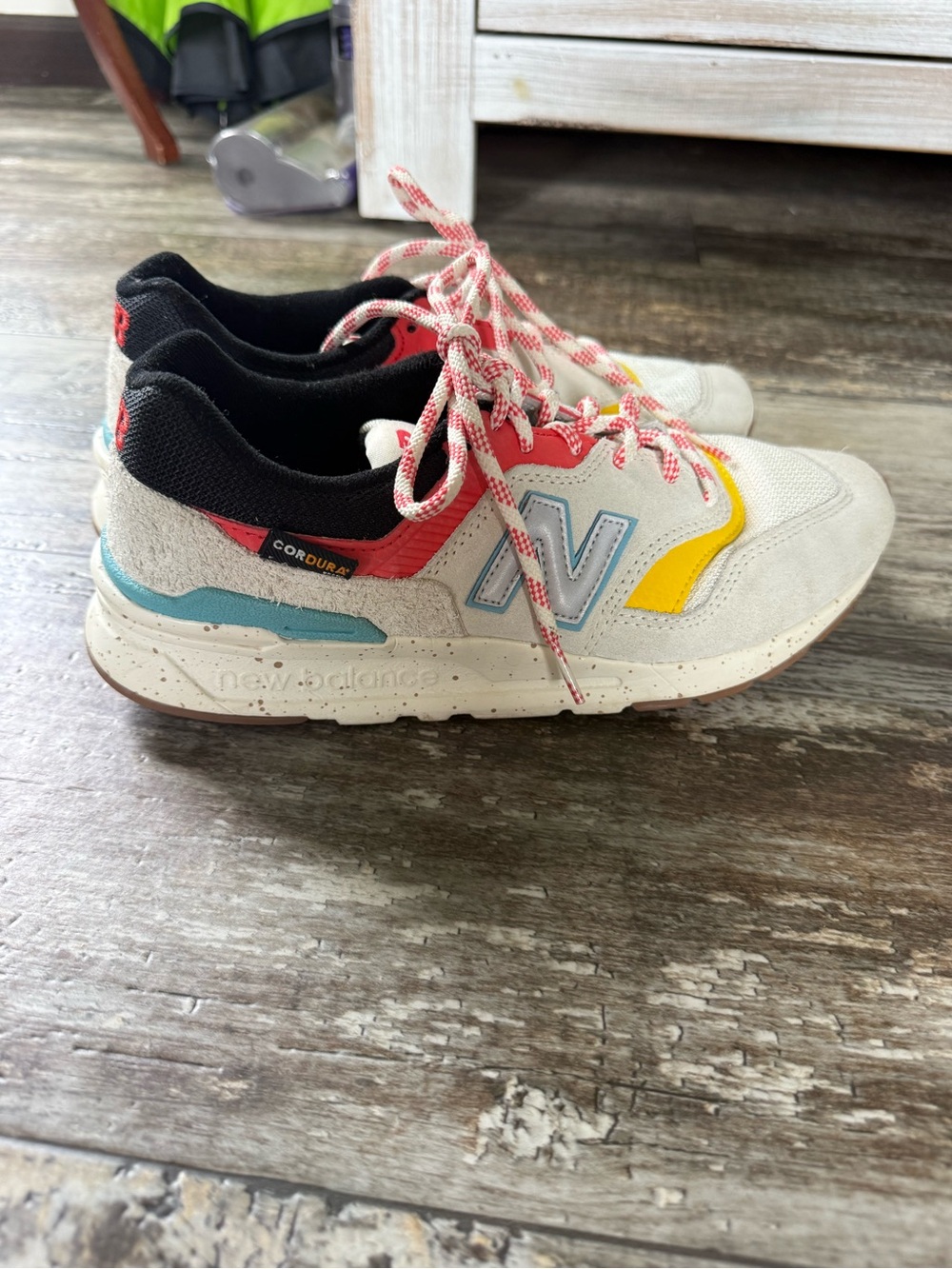 New Balance 997H sneakers  cordura yellow blue red multi
